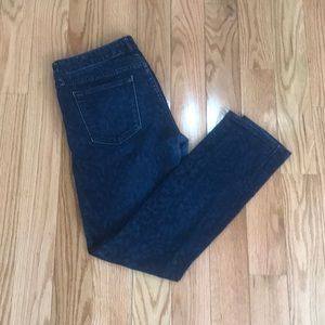 Gap pattern skinny jeans